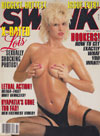 Swank February 1990 magazine back issue cover