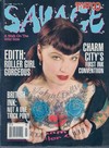 Tattoo Savage July 2008 magazine back issue cover