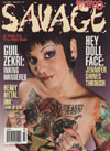 Tattoo Savage # 101, July 2009 magazine back issue cover