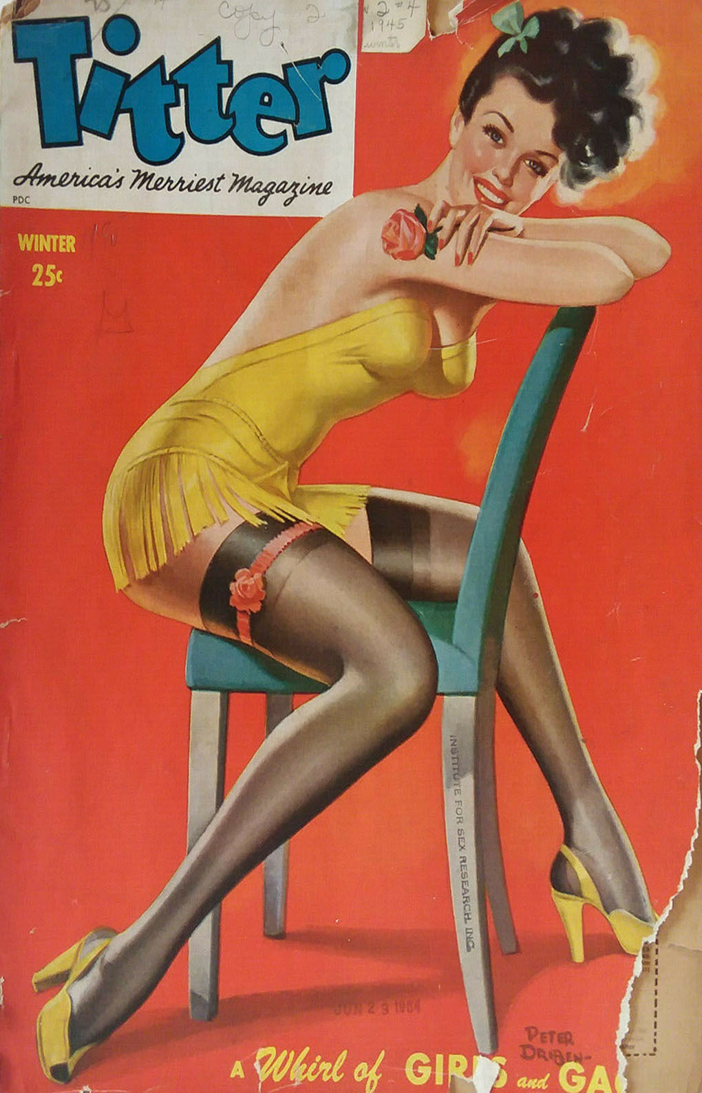 Titter Winter 1945 Winter 1945 magazine back issue cover
