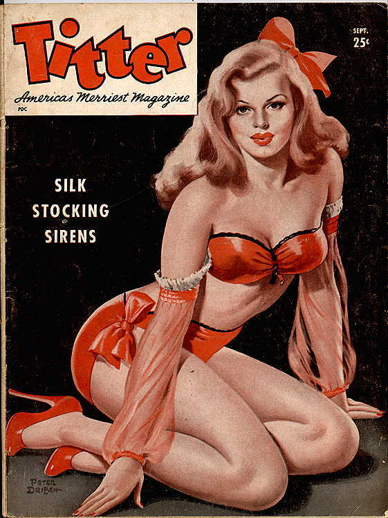 Titter September 1948 September 1948 magazine back issue cover