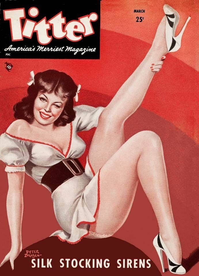 Titter March 1949 March 1949 magazine back issue cover