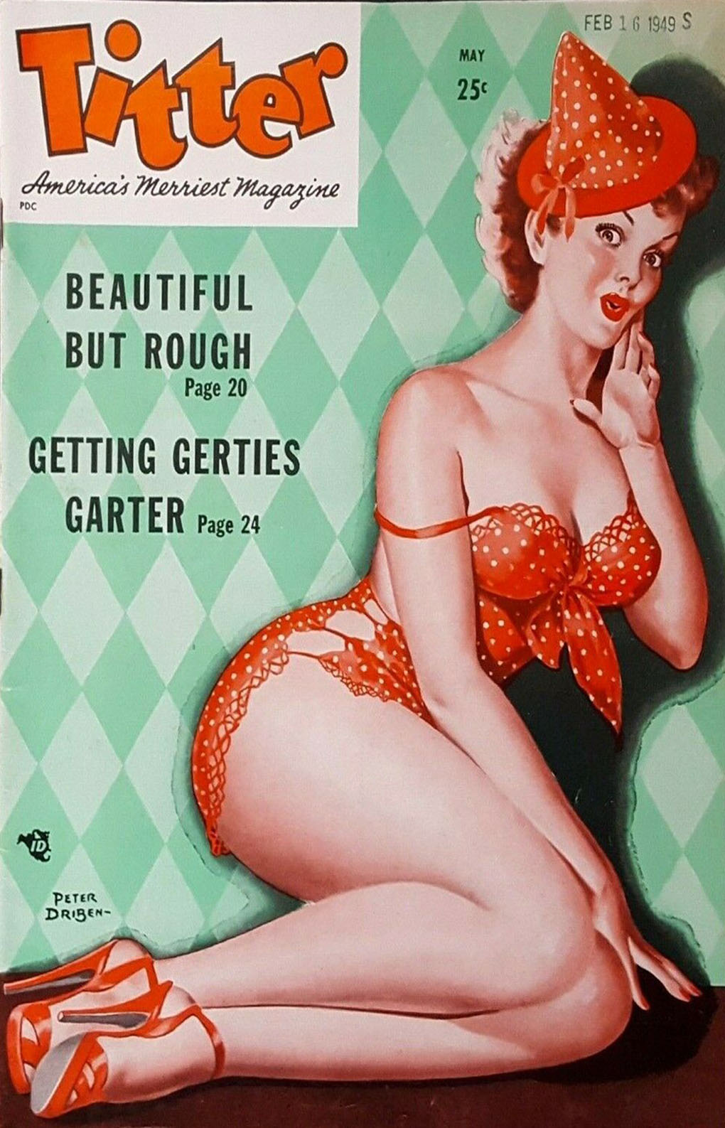 Titter May 1949 May 1949 magazine back issue cover