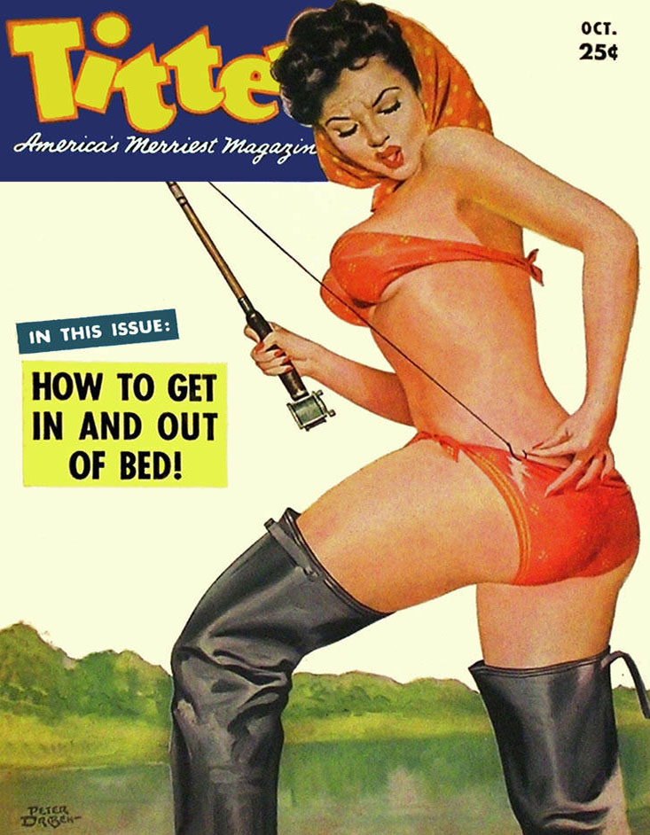 Titter October 1952 October 1952 magazine back issue cover