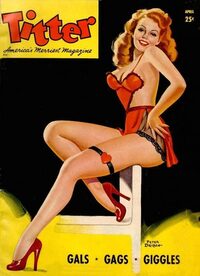Titter April 1946 magazine back issue cover