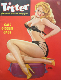Titter September 1946 magazine back issue cover