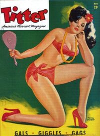 Titter November 1946 magazine back issue cover