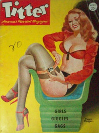 Titter April 1947 magazine back issue cover