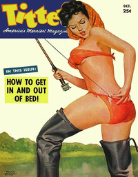 Titter October 1952 magazine back issue cover
