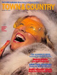 Town & Country January 1975 magazine back issue cover