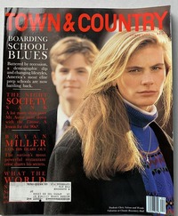 Town & Country April 1992 magazine back issue cover