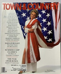Town & Country July 1992 magazine back issue cover