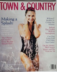 Town & Country May 1994 magazine back issue cover