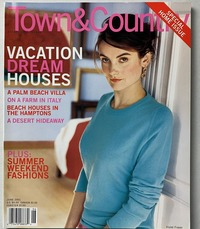 Town & Country June 2001 magazine back issue cover