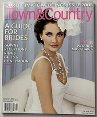 Town & Country February 2005 magazine back issue cover
