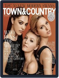 Town & Country September 2016 magazine back issue cover