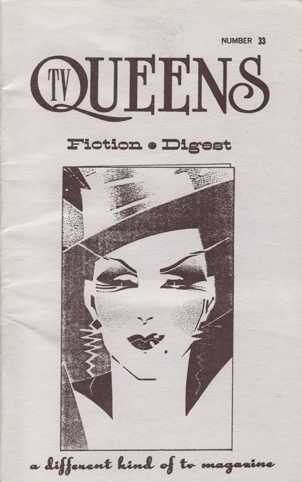 TV Queens # 33 Number #33 magazine back issue cover