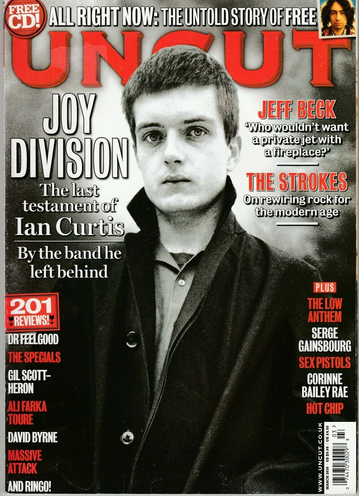 Uncut # 154, March 2010 March 2010 magazine back issue cover
