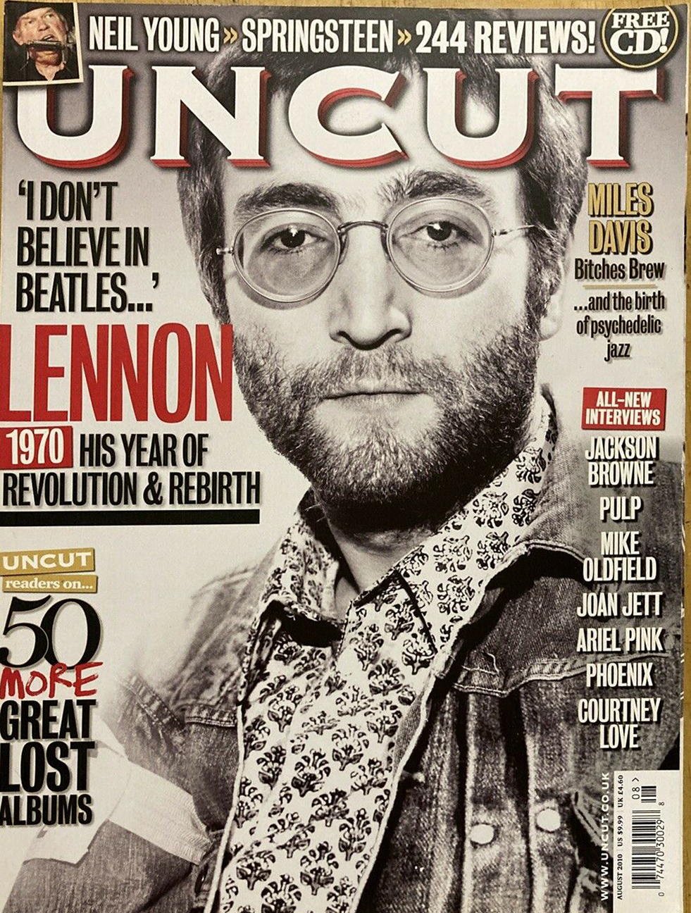 Uncut # 159, August 2010 August 2010 magazine back issue cover