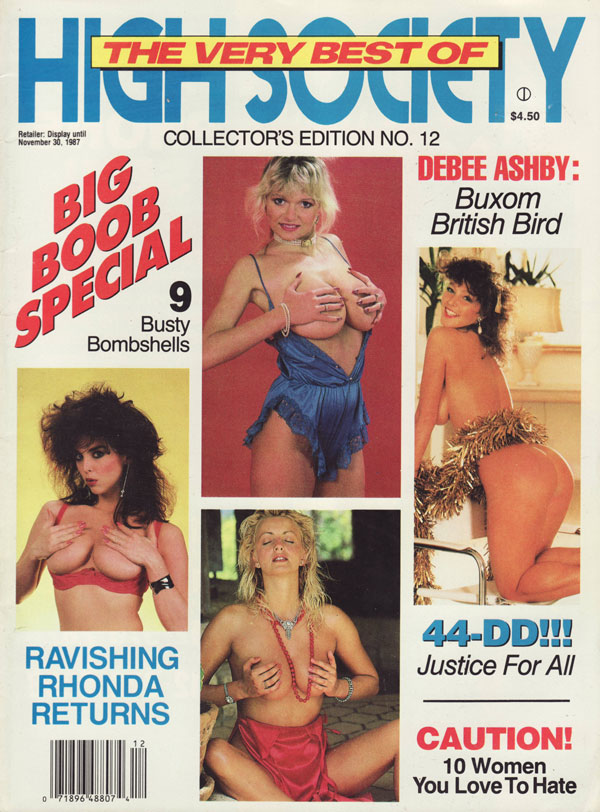 Very Best of High Society # 12 Number #12 magazine back issue cover