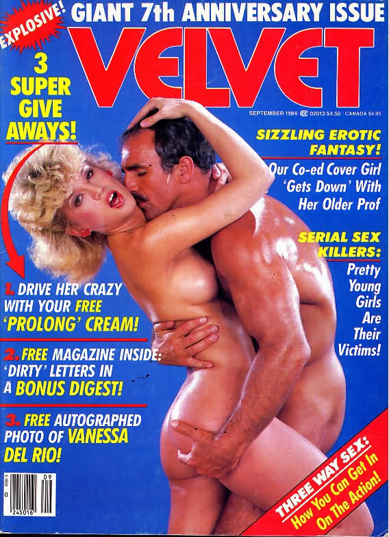 Velvet September 1984 September 1984 magazine back issue cover