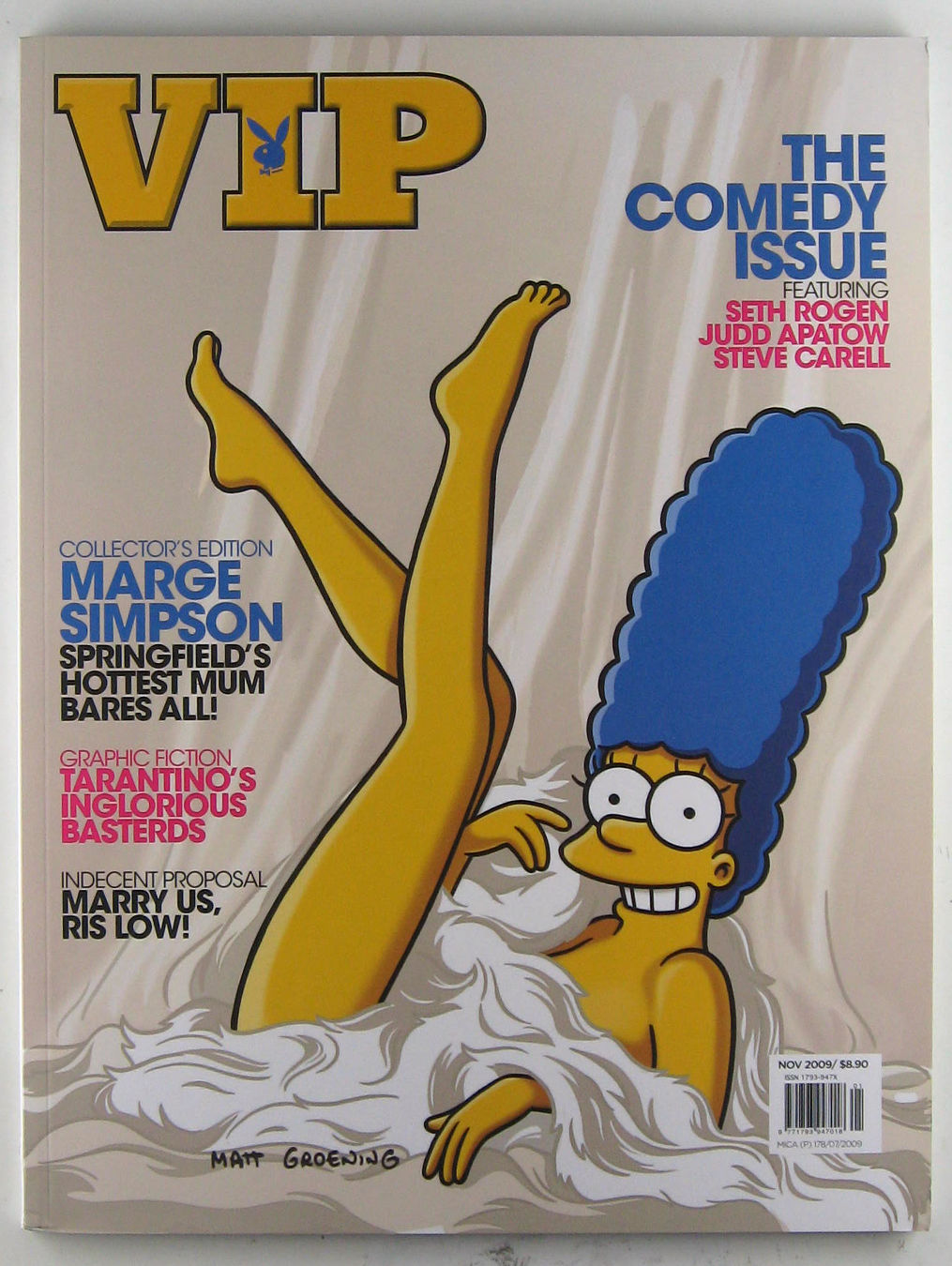 VIP (Singapore) November 2009 magazine back issue cover