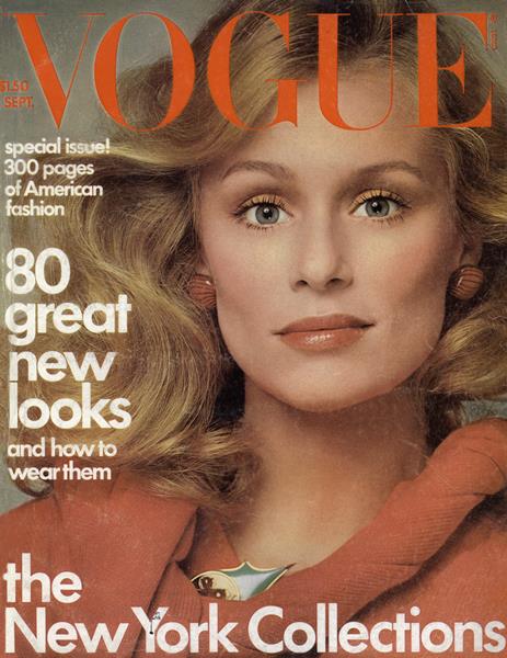 Vogue September 1974 September 1974 magazine back issue cover