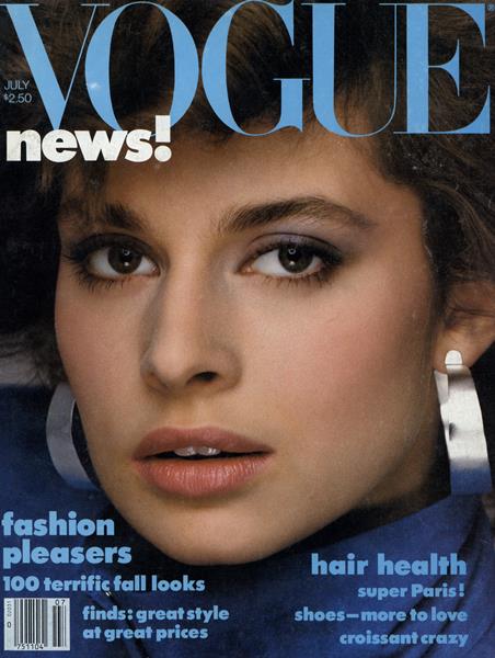 Vogue July 1982 July 1982 magazine back issue cover