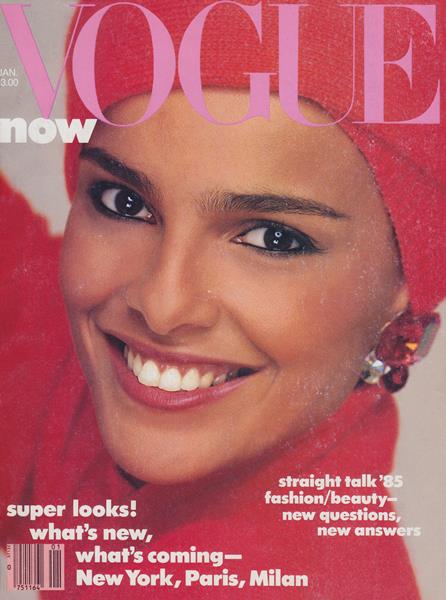 Vogue January 1985 January 1985 magazine back issue cover