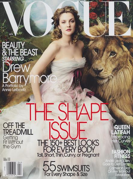 Vogue April 2005 April 2005 magazine back issue cover