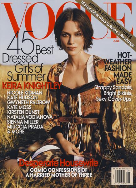 Vogue June 2007 June 2007 magazine back issue cover