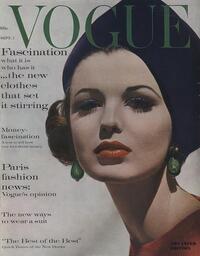 Vogue September 1961 magazine back issue cover