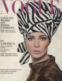 Vogue September 1964 magazine back issue cover