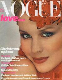 Vogue December 1978 magazine back issue cover