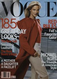 Vogue August 1999 magazine back issue cover
