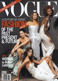 Vogue November 1999 magazine back issue cover
