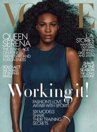 Vogue April 2015 magazine back issue cover