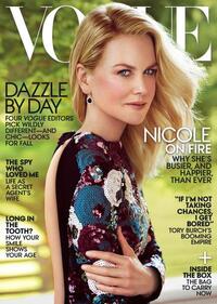 Vogue August 2015 magazine back issue cover