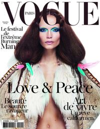 Vogue France November 2010 magazine back issue cover