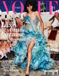 Vogue France November 2015 magazine back issue cover