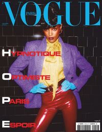 Vogue France September 2020 magazine back issue cover