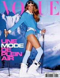 Vogue France October 2020 magazine back issue cover