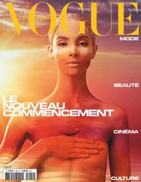 Vogue France September 2021 magazine back issue cover