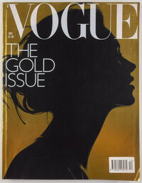 Vogue UK December 2000 magazine back issue cover
