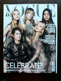 Vogue UK September 2017 magazine back issue cover