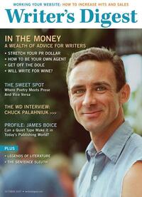 Writer's Digest October 2007 magazine back issue cover