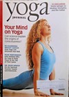 Yoga Journal October 2001 magazine back issue cover