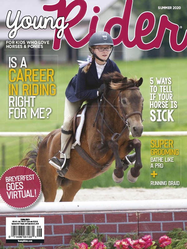 Young Rider Summer 2020 Summer 2020 magazine back issue cover